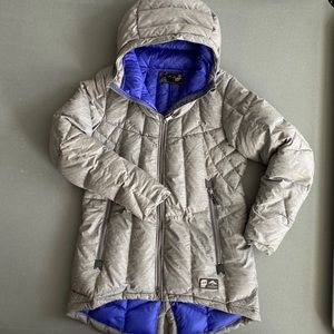 Orage down longer puffer ski jacket